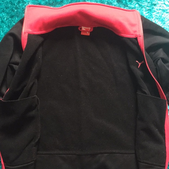 Puma black and pink jacket - Picture 3 of 7